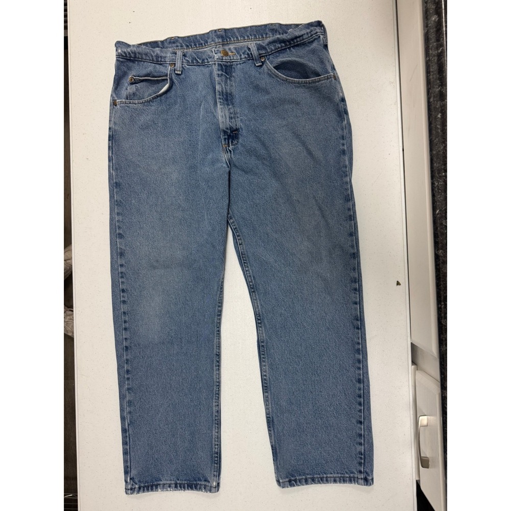 Austin Clothing Co Mens Straight Leg Jeans‎ Blue Medium Wash 38x30 39ASTMS